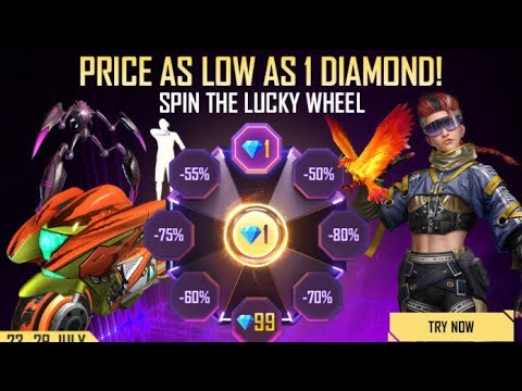 LUCKY WHEEL EVENT 1 SPIN TRICK | FREE FIRE NEW EVENT | LUCKY WHEEL EVENT FREE FIRE TAMIL