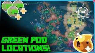 All Green Treasure Pod Locations - Slime Rancher