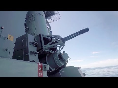 Close-in Weapon System Test Fire – The 'Last Line Of Defence' For Aircraft Carrier