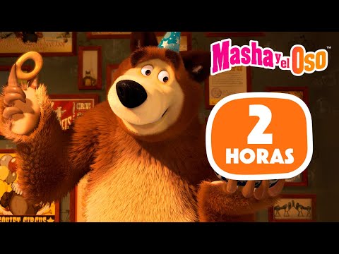 Masha y el Oso Castellano 🌟 2 horas 🌟 Sigue mi vibra 🎂🥳 Colección de dibujos animados 📺