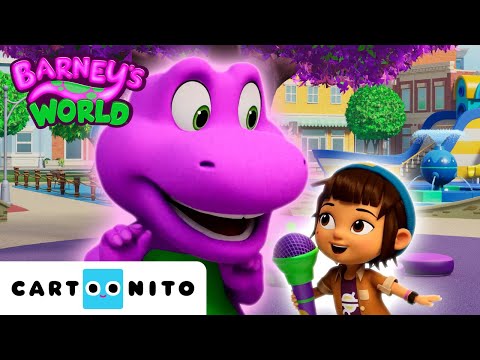 Sharing 💜 Meet Barney | Barney's World - Cartoon For Kids | Cartoonito Asia