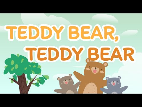 Teddy Bear, Teddy Bear • Nursery Rhymes Song with Lyrics • Cartoon Kids Songs