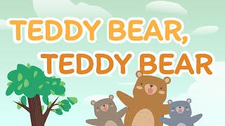 Teddy Bear, Teddy Bear • Nursery Rhymes Song with Lyrics • Cartoon Kids Songs