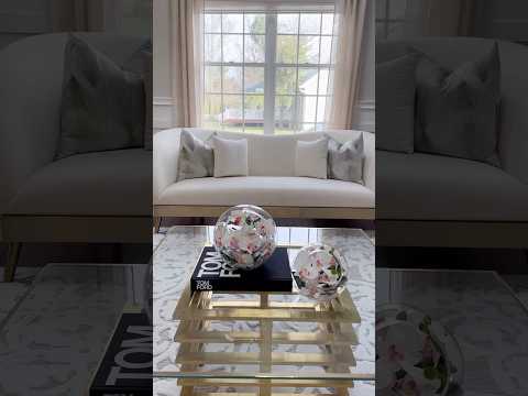 DIY orchid spheres #homedecor #easydiy #diy #diyhomedecor #viral #coffeetable #home #livingroomdecor