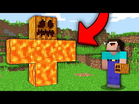 HOW TO SPAWN THIS UNUSUAL LAVA GOLEM IN MINECRAFT ? 100% TROLLING TRAP !