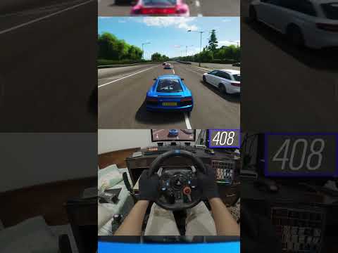 Audi R8 conquers them all #shorts #car #gaming #gameplay