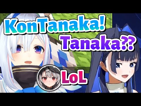 [Jp&Eng Sub] Kronii confused by Kanata's Intentional Typo Greeting【Minecraft/Hololive Clip】