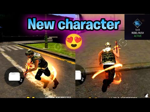 NEW CHARACTER 😍 PREVIEW 🤩 REBEL RUSH 😍 FREE FIRE 🤩 ADVANCE