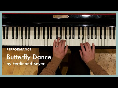 Butterfly Dance - Beyer (page 7, Literature for the Piano Book 1)