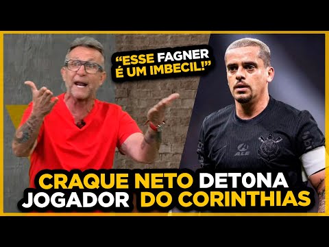 CRAQUE NETO DETONA JOGADOR  DO CORINTHIAS AO VIVO APÓS EXPULSÃO!