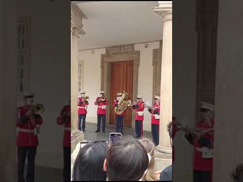 Prague (Czech republic) Castle's Guard's Band Parade #royal #castle #prague ।