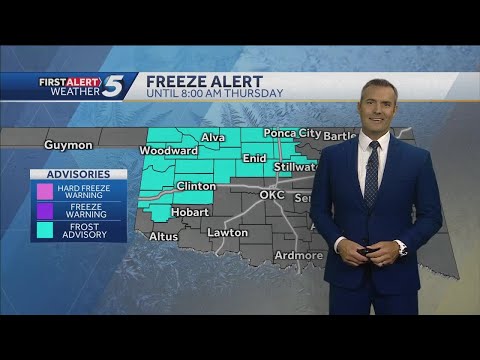 Thursday Nov. 14, 2024 FORECAST: Frosty start for some