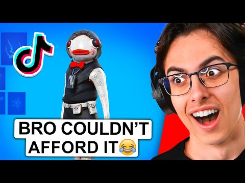 Reacting To The STUPIDEST Fortnite TikToks!