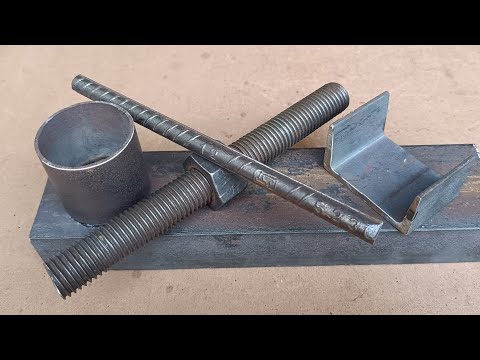 DIY Skills To Learn How To Make A Simple Metal Plate iron Bending Tools / DIY Pipe Clamp Making Tool