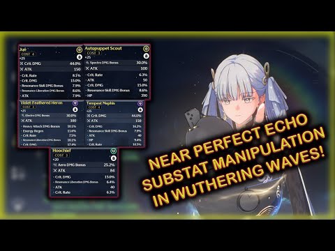 A Tutorial on "Manipulating" Echo Substats on Wuthering Waves