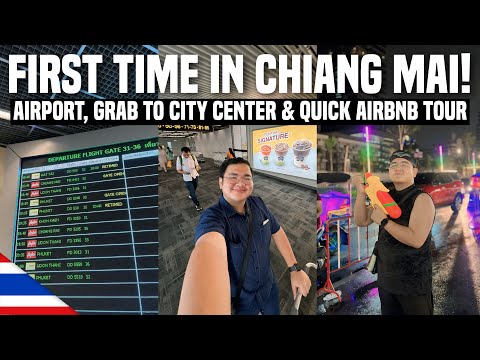 First time in CHIANG MAI (Airport Arrival + Quick AIRBNB Tour) | Ivan de Guzman