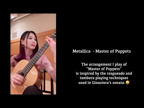 Ideas for playing Metallica on classical guitar