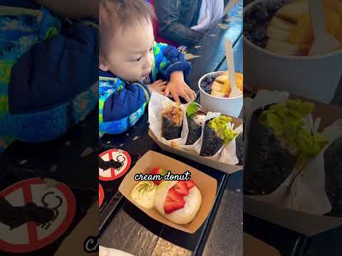 We ATE at Jean-Talon Market! ​⁠@marchejeantalon #babybbbb @musubi_mtl and @lecoinsante.resto on IG