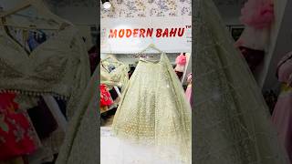 Modern bahu designer collection #shorts #short #designerlehenga #lehenga #modernbahu