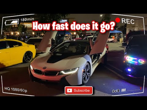 Took my BMW i8 to a Carmeet!