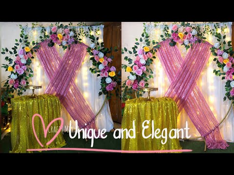 Unique and Elegant Wedding DIY Decoration