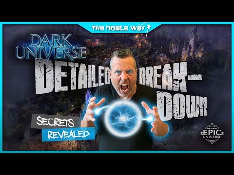 Epic Universe: Dark Universe, Everything You Missed & Full Detailed Breakdown! Secrets Revealed