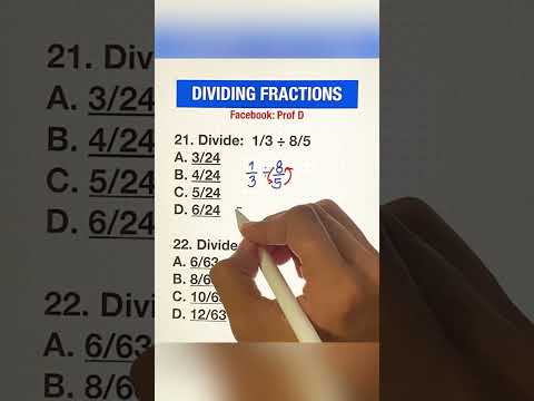 Mastering the Art of Dividing Fractions: Simplify your math, one step at a time!