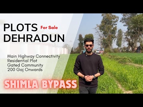 Plots for sale in Defence Colony Dehradun | Shimla Bypass Dehradun | Gated community