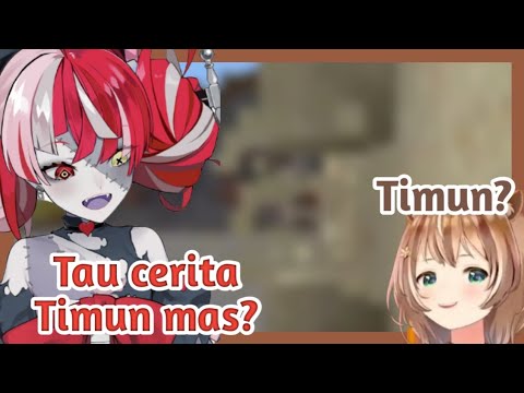 Cerita Timun mas yang buat Risu sama moona Traveling [Hololive Subindo]