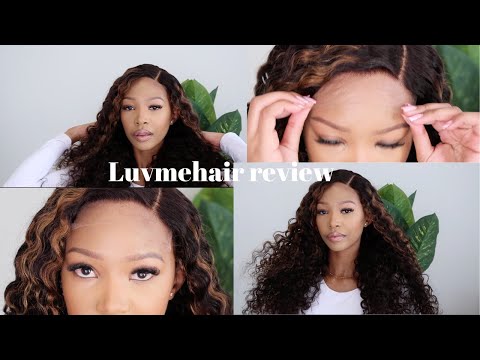 Bouncy highlighted curls from Luvmehair