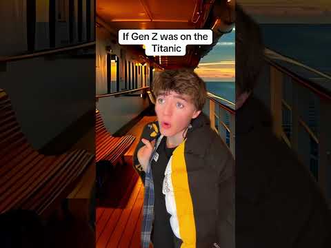 Gen z on the Titanic 💀