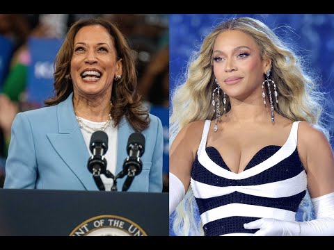 LIVE: BEYONCE & KAMALA hold rally in Houston