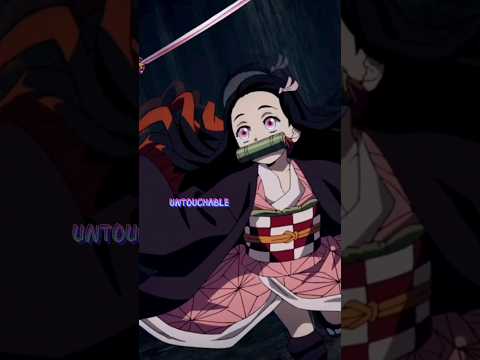 UNTOUCHABLE NEZUKO#fyp #animeedit#cutenezuko #kawaii  #demonslayer #untouchable #shorts