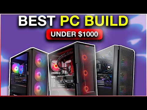 Best BUDGET Gaming PC Builds in 2024 (UNDER $1000) 💰