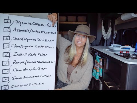 THIS IS A LOT! Preparing For Another Year Living in a Travel Trailer | Organizing My Tiny Home