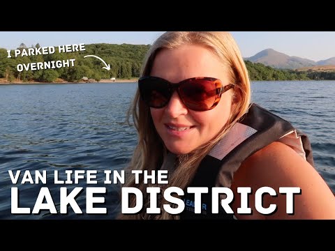 Parking in Laybys 🚐 VanLife in the Lake District 🏄🏼‍♀️ Lake Coniston SUPING