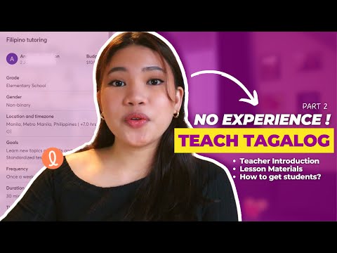 Earn Money Teaching Tagalog Online! (Answering your  FAQs) #teachermarie #earnmoneyonline