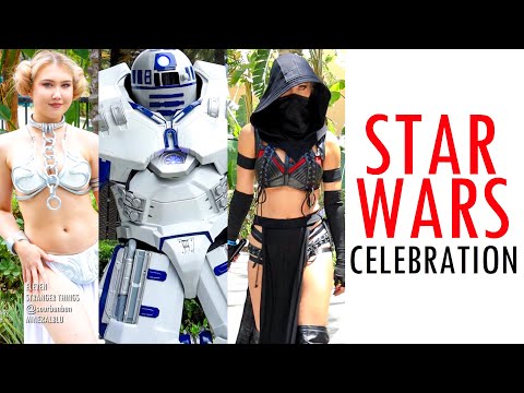 THIS IS STAR WARS CELEBRATION 2022 COMIC CON DISNEY BEST COSPLAY MUSIC VIDEO 2022 BEST COSTUMES