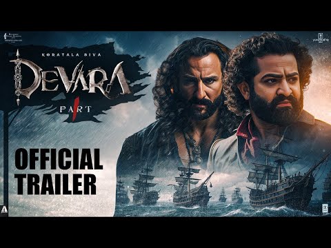 Devara Part -1 Trailer (Telugu) | NTR | Saif Ali Khan | Janhvi | Koratala Siva | Anirudh | Sep 27