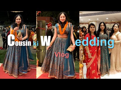 Cousin ki wedding vlog || Tilak & shadi || What I wore & did in the party || Swati Mallick Vlogs