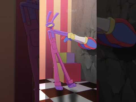 Pomni is Stuck in the wall (The Amazing Digital Circus Animation)