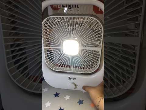 Unboxing rechargable fan light #unboxing #fanlight #dohaqatar