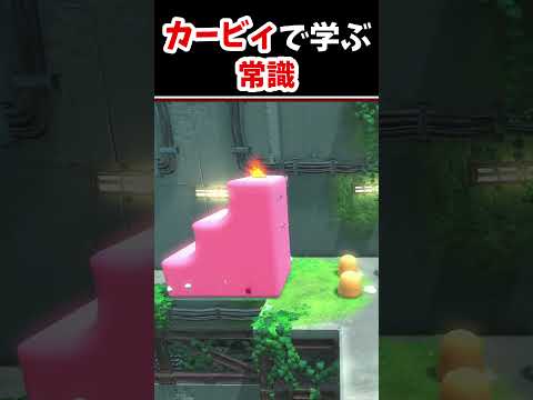 カービィで学ぶ常識【ほおばり編】 #nintendoswitch#memes #ネタ #kirby