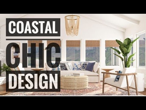 How to decorate in the Modern Coastal Design Style // Interior Design