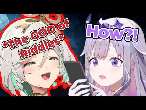 Cecilia is a Riddle GOD and Biboo is SHOOK!