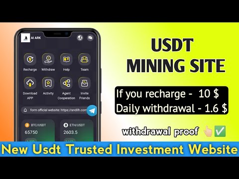 USDT MINING SITE TODAY | new usdt earning site today | Latest Mining Site | Stylish Vishal