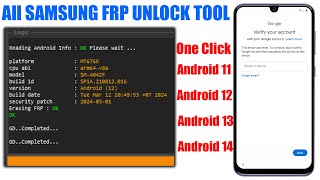 Samsung FRP Tool 2024 All Samsung FRP Bypass Android 12 13 14 || Samsung FRP Remove ADB Enable Fail