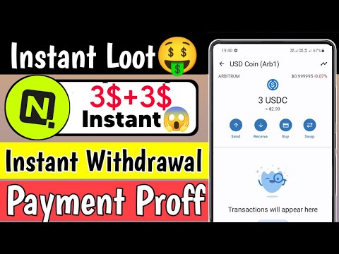 Instant 3$ Payment Loot || New Instant Withdraw Loot Today || New Quest Loot || Uxuy Loot || Airdrop