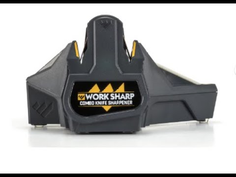 Work Sharp Sharpeners Combo Knife Sharpener unboxing, reivew and test with a variety of knives.