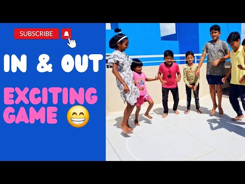 IN & OUT Game Challenge, Exciting Outdoor Game for Friends and Family 🤣😀 #familygames #fungame